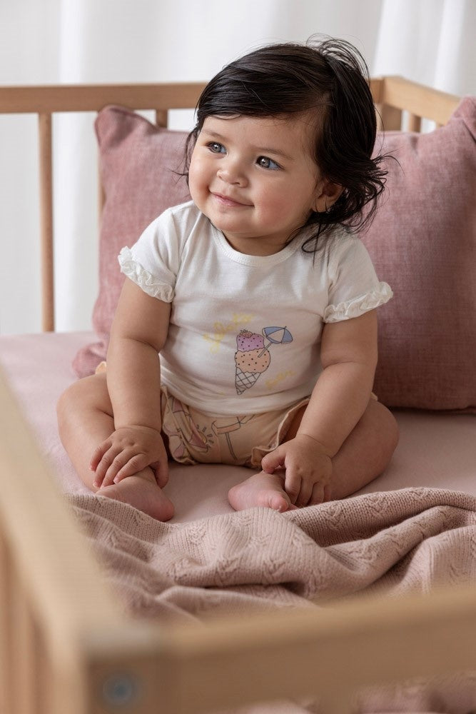 Short ruches Perzik - Sunshine