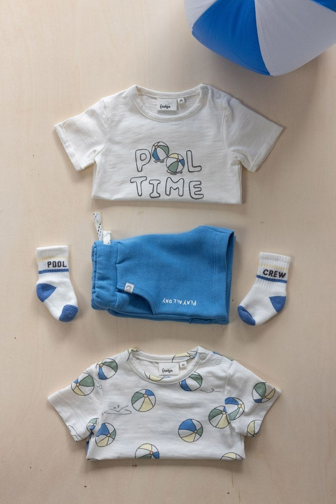 T-Shirt Offwhite - Poolzeit