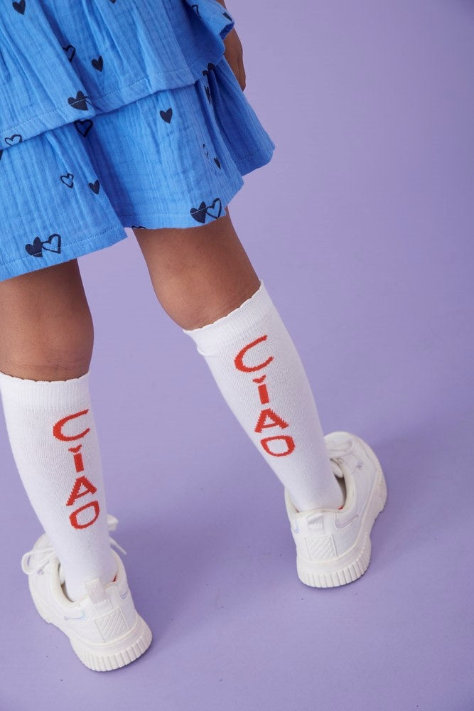 Rok mousseline Blauw - Ciao Bella