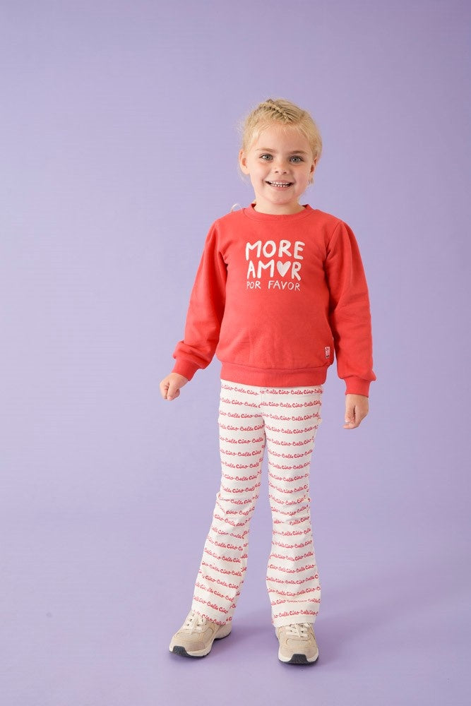 Flared broek Offwhite - Ciao Bella