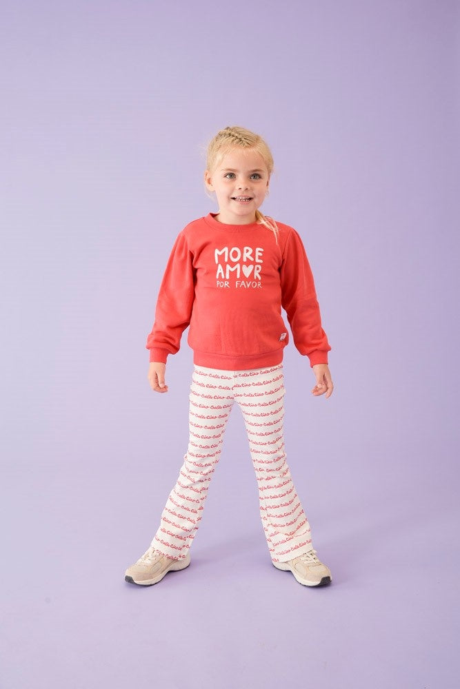 Flared broek Offwhite - Ciao Bella