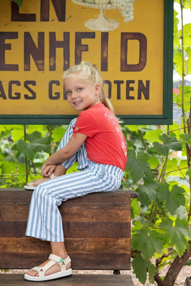 Culotte streep Indigo - Summer Denims