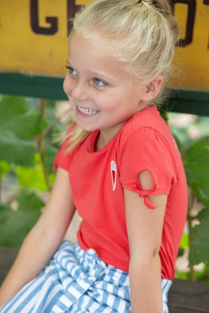 Culotte streep Indigo - Summer Denims