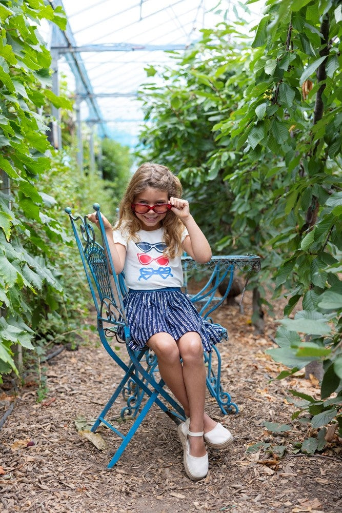 T - shirt ruches Offwhite - Ciao Bella