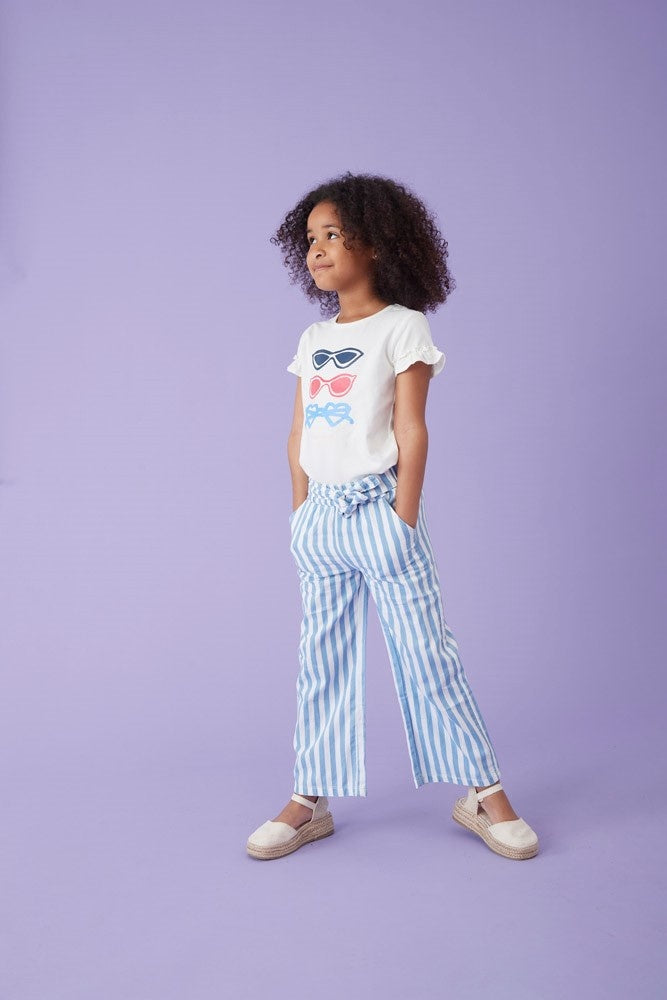 T - shirt ruches Offwhite - Ciao Bella