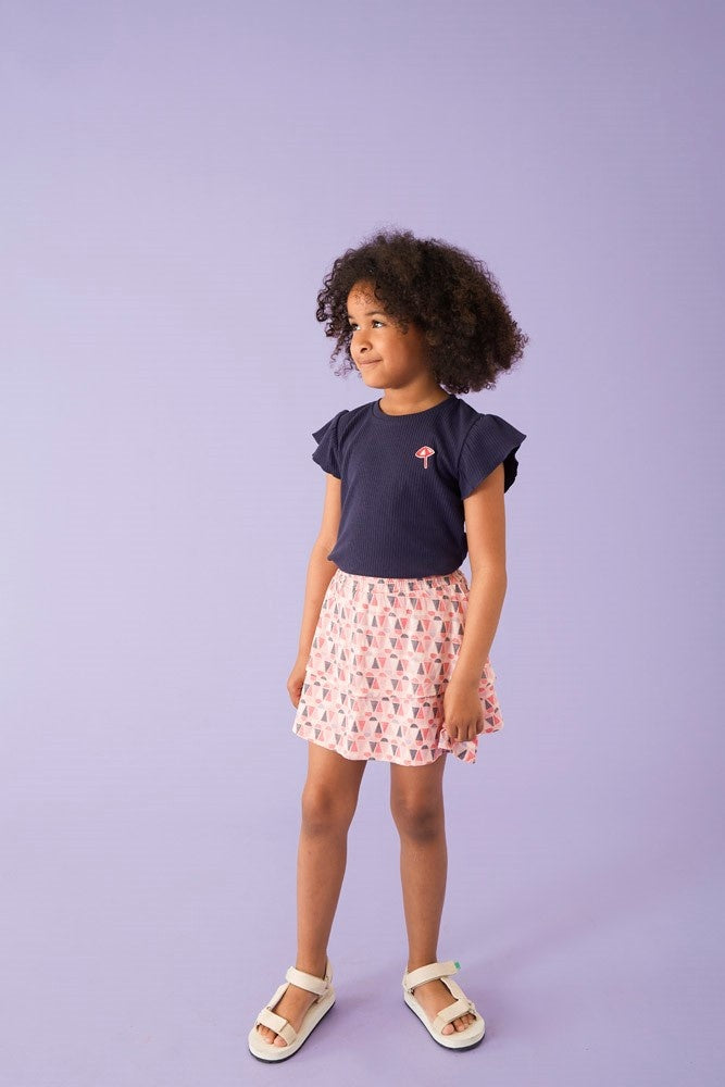 T - shirt rib Marine - Ciao Bella