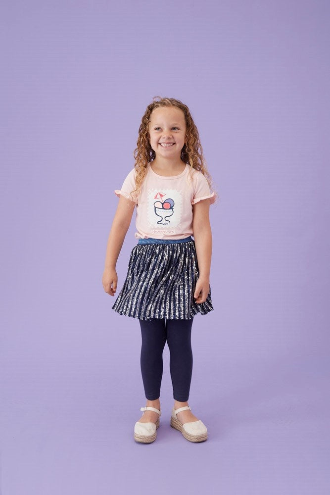 Pailettenrock Marine - Ciao Bella