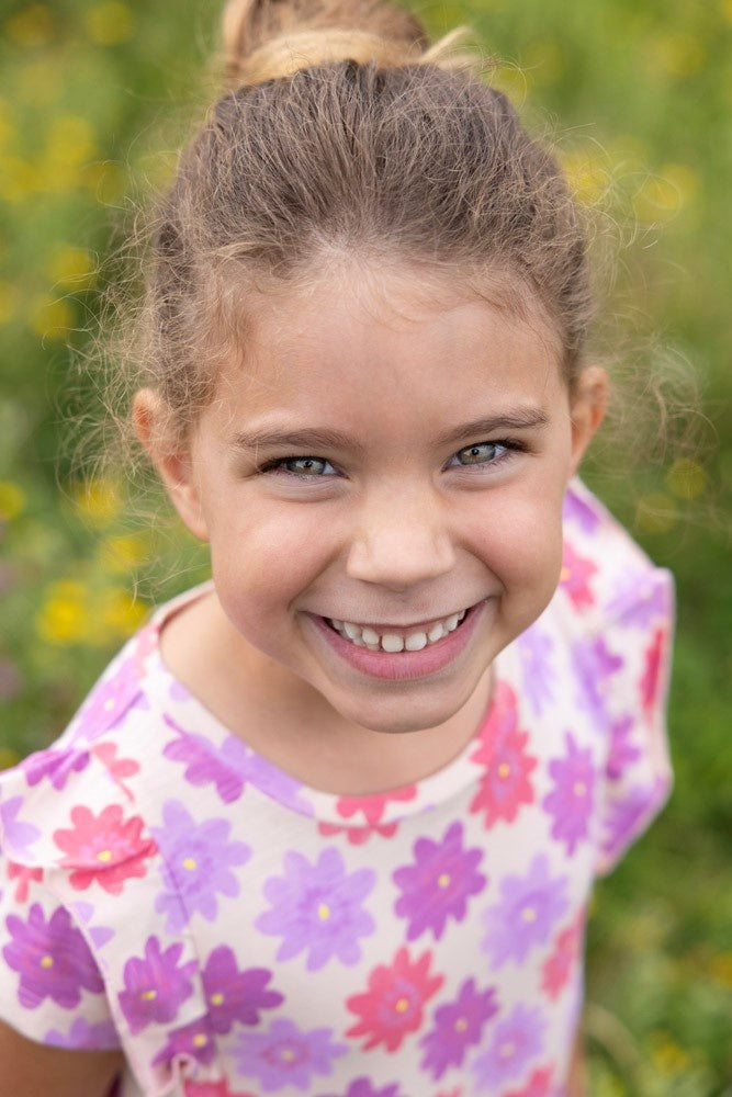 Jurk Koraal - Picknick Perfect