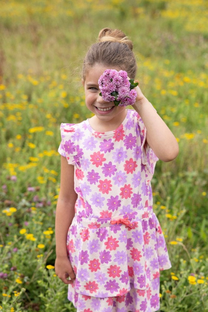 Jurk Koraal - Picknick Perfect