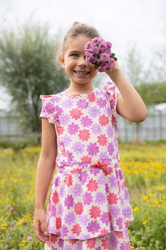 Jurk Koraal - Picknick Perfect