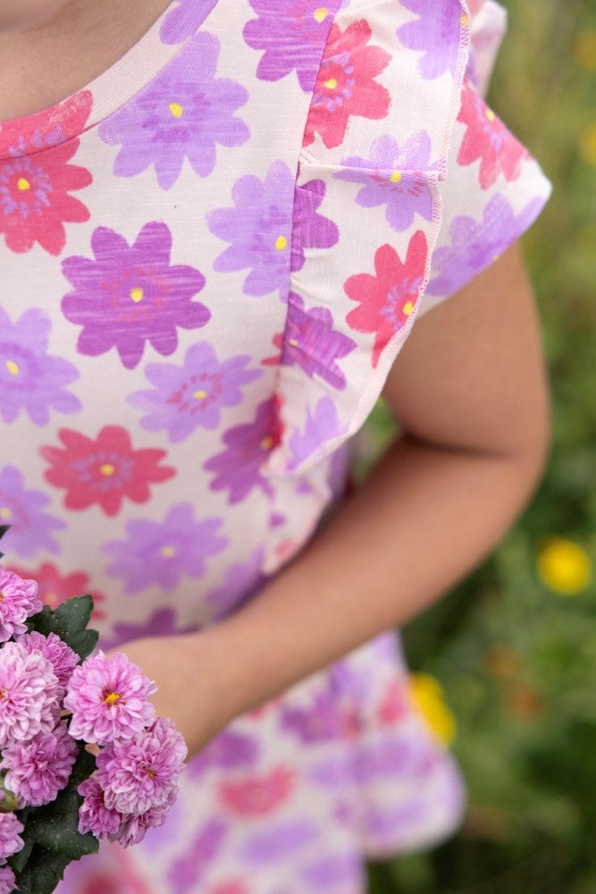 Jurk Koraal - Picknick Perfect