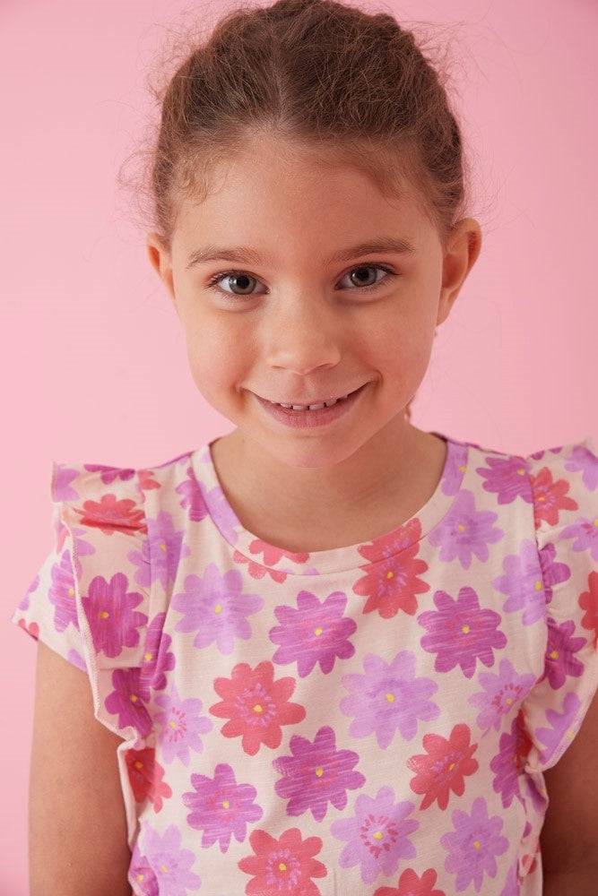 Jurk Koraal - Picknick Perfect