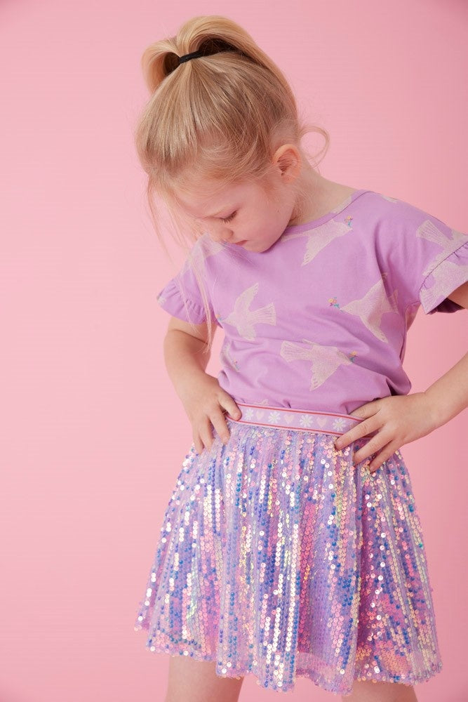 T - shirt Lila - Picknick Perfect