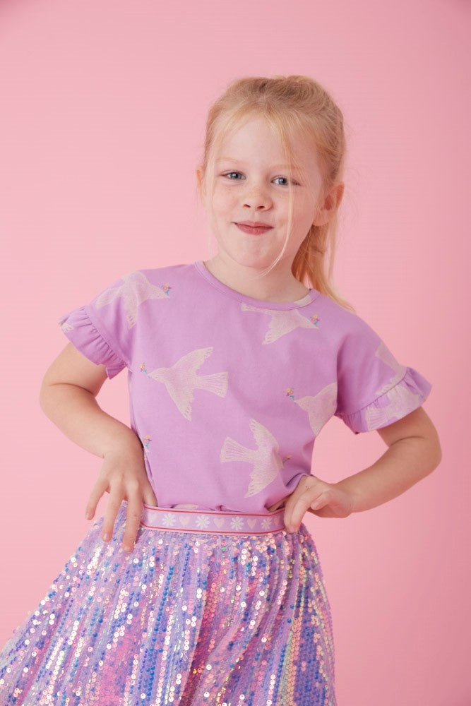 T - shirt Lila - Picknick Perfect