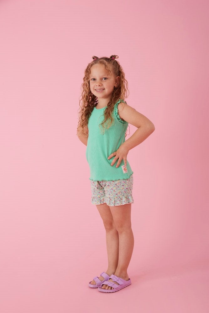 Short Groen - Picknick Perfect