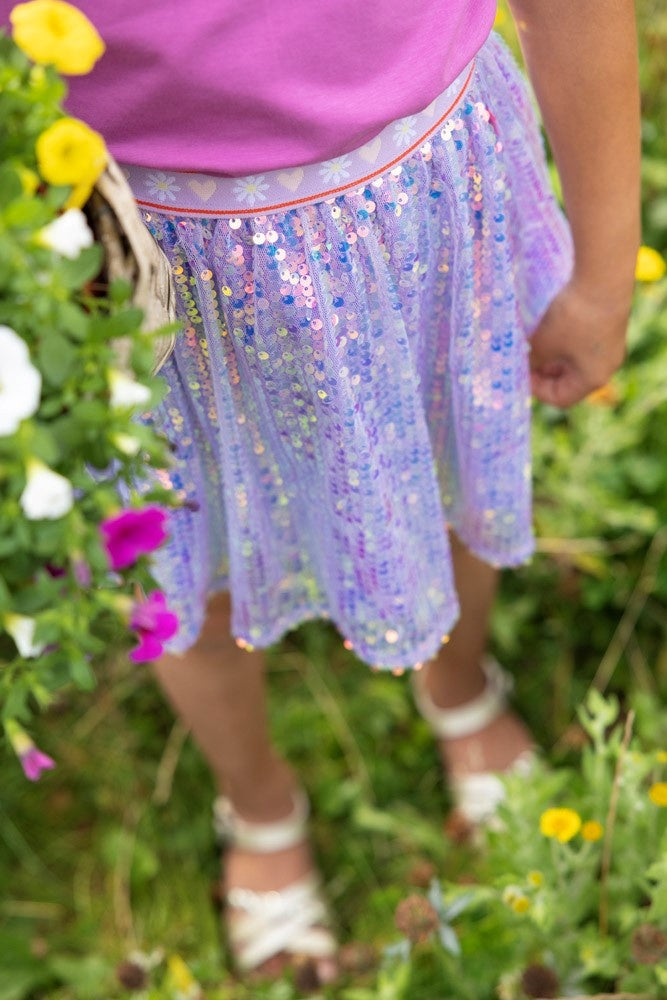 Pailetten rok Lila - Picknick Perfect