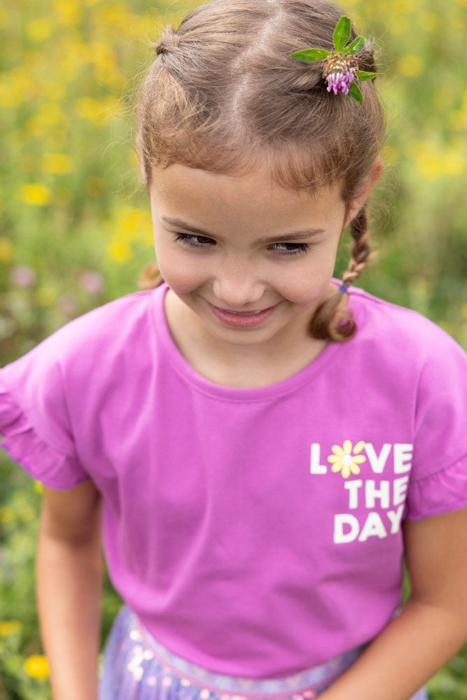 T - shirt Paars - Picknick Perfect