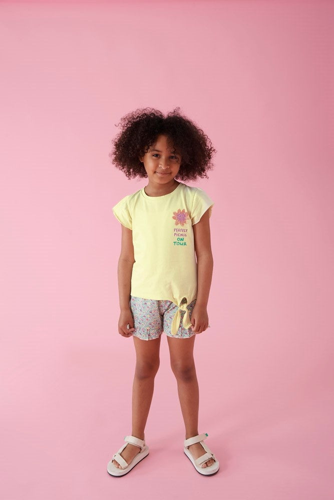 T-Shirt Gelb - Picknick Perfekt