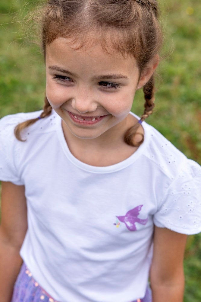 T - shirt Wit - Picknick Perfect