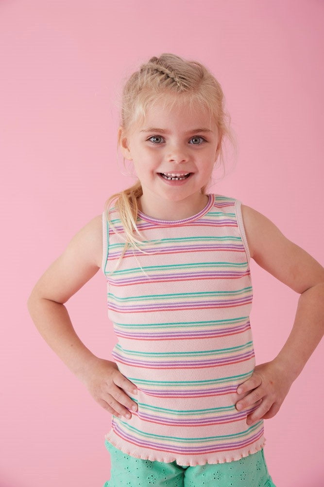 Short broderie Groen - Picknick Perfect