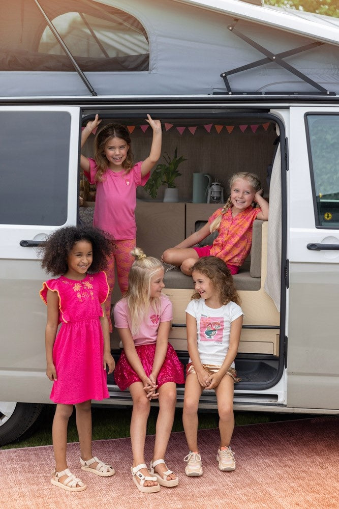 Flared broek Roze - Samba Shake