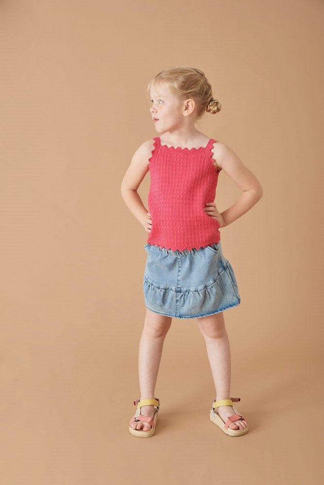 Top gebreid Roze - Samba Shake