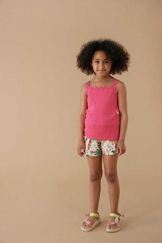 Top gebreid Roze - Samba Shake