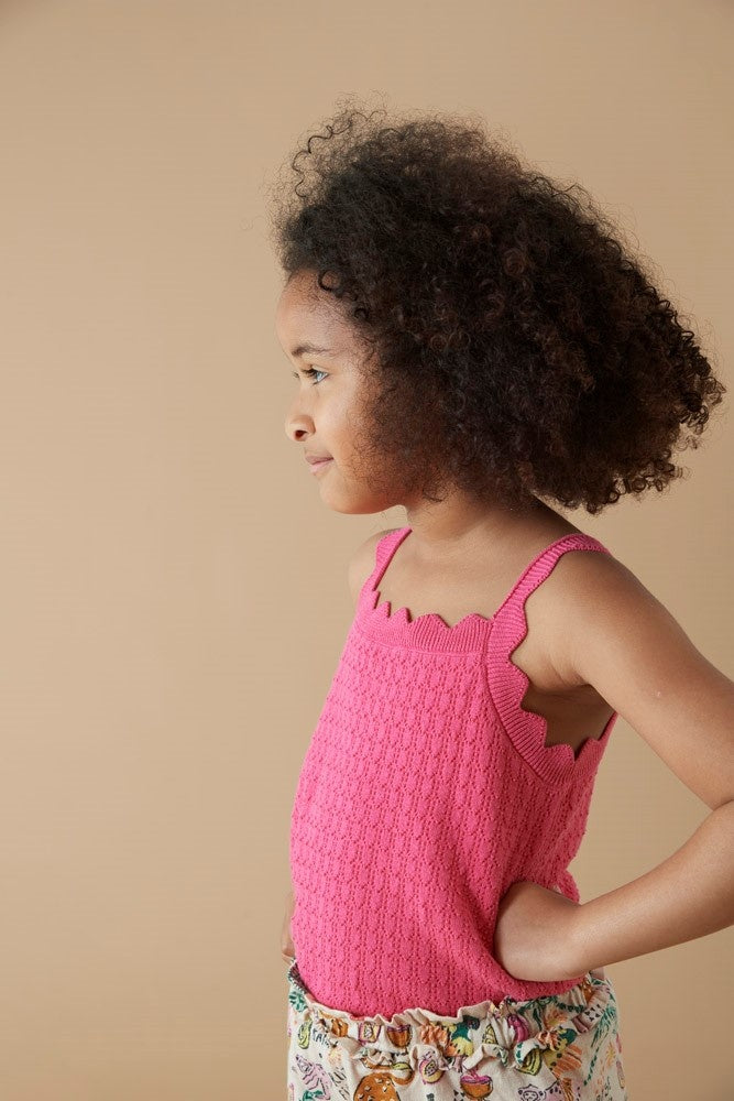 Top gebreid Roze - Samba Shake