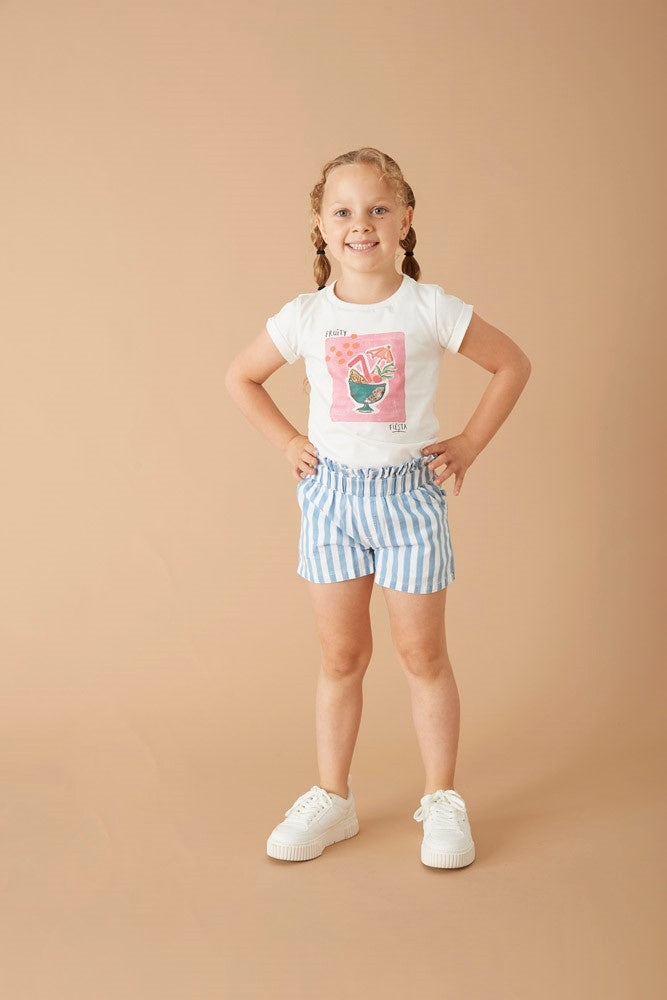 Short streep Indigo - Summer Denims