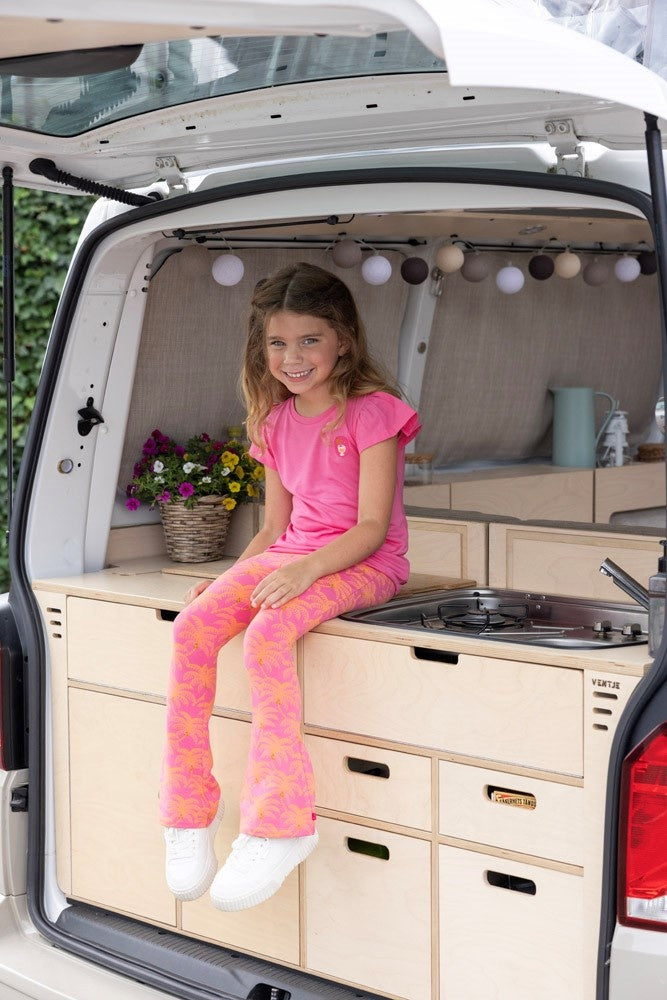 Flared broek Roze - Samba Shake