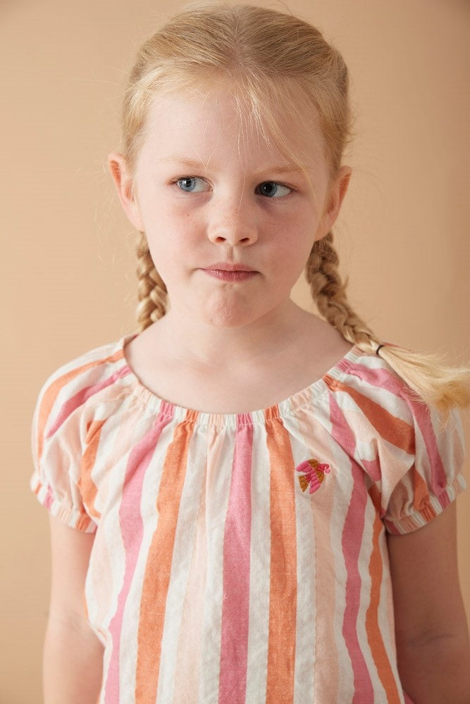 Top streep Roze - Samba Shake