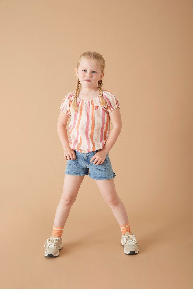 Top streep Roze - Samba Shake