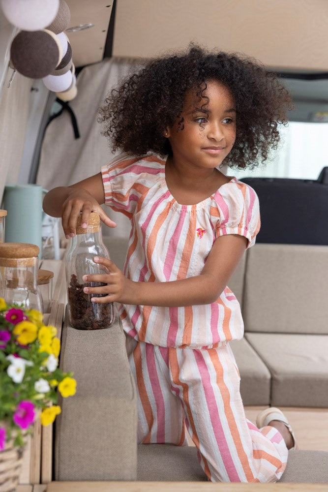 Top streep Roze - Samba Shake