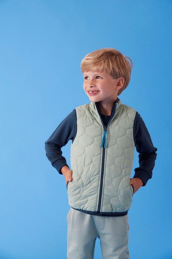 Omkeerbare bodywarmer teddy Marine - The Good Life