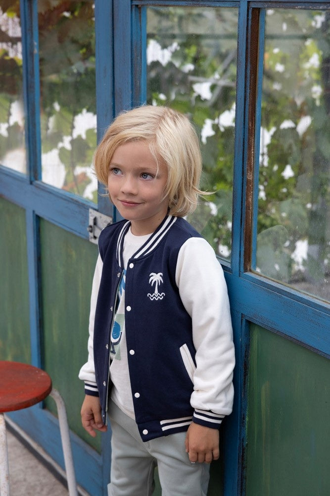 Omkeerbaar vest Marine - The Good Life