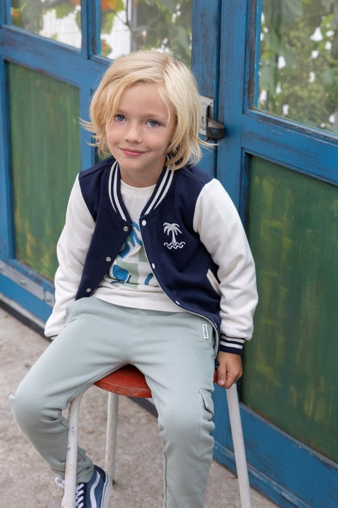 Omkeerbaar vest Marine - The Good Life