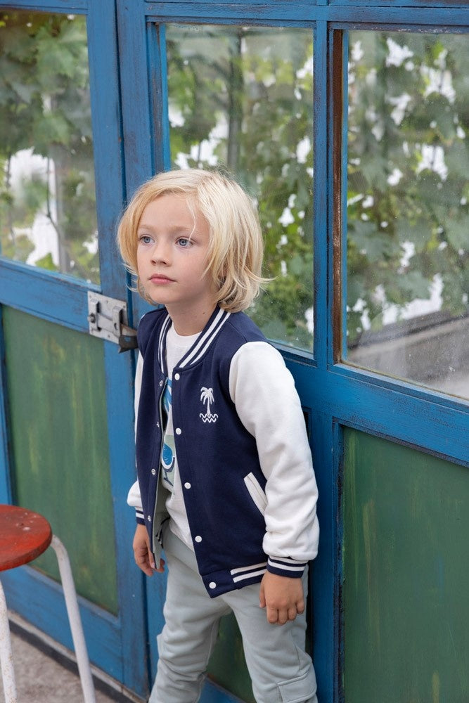 Omkeerbaar vest Marine - The Good Life