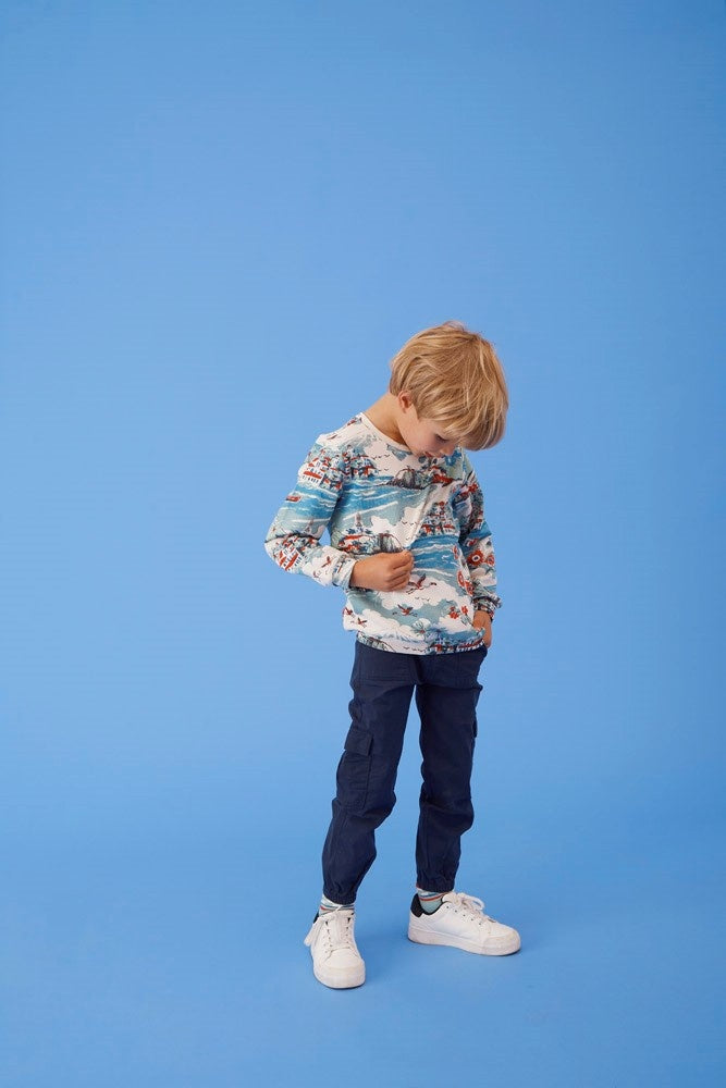 Cargo broek Marine - The Good Life