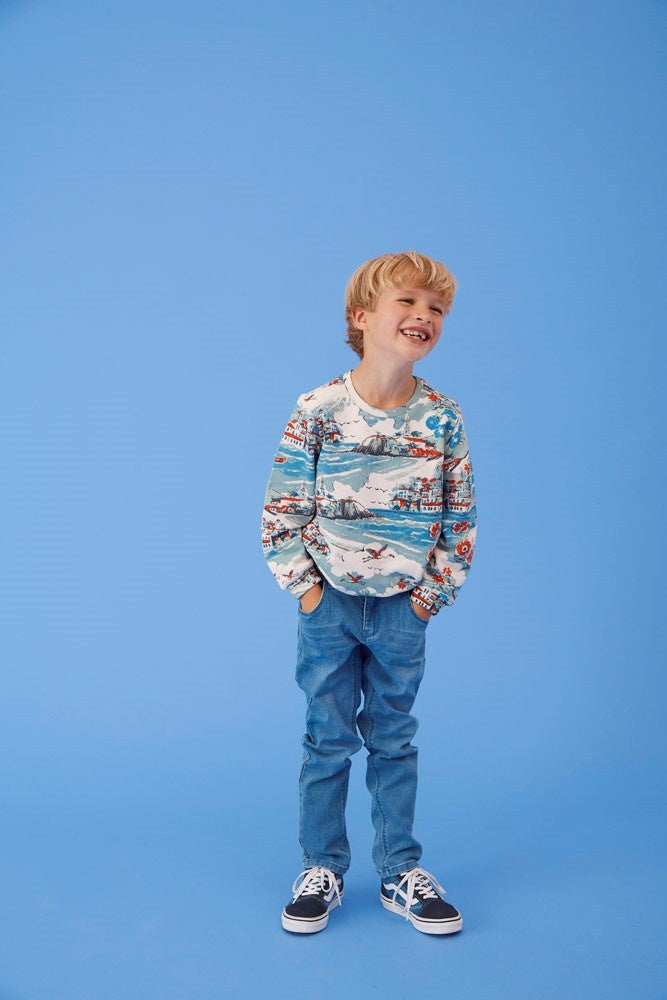 Broek denim L.blauw denim - Summer Denims