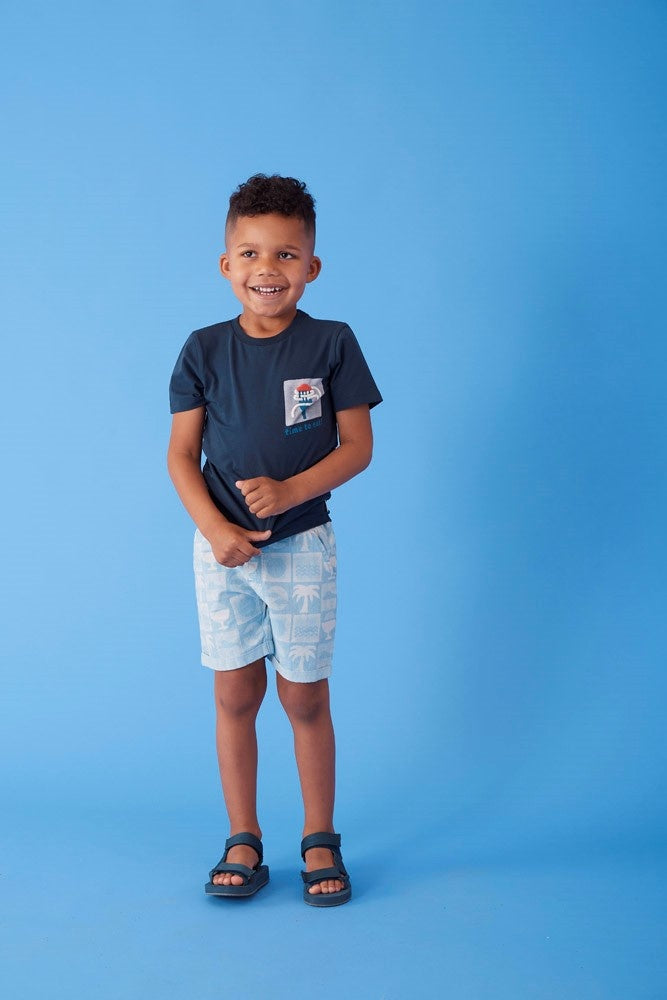 T - shirt Marine - The Good Life