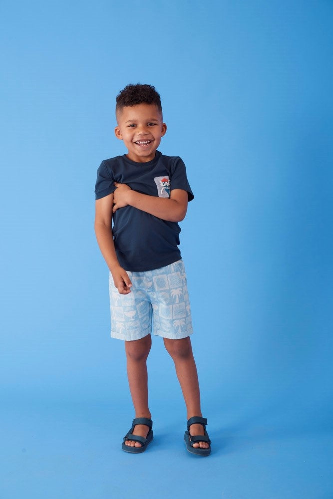 T - shirt Marine - The Good Life