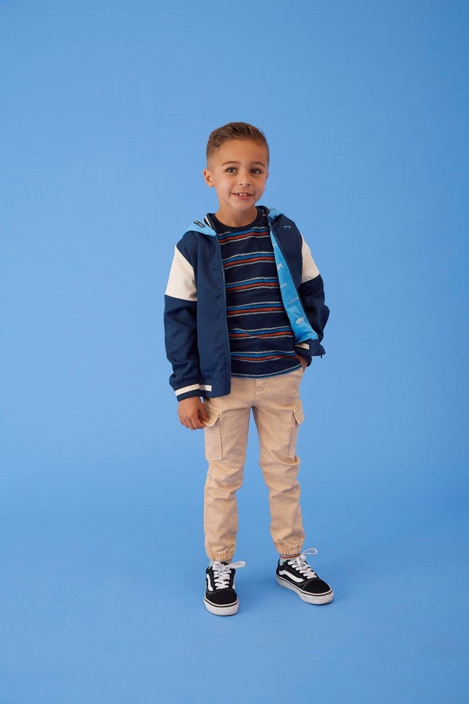 Sweatvest met capuchon Indigo - The Good Life