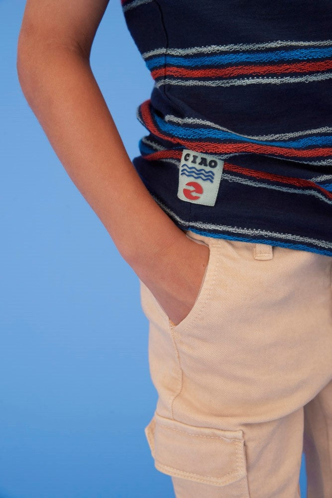 Cargo broek Zand - Summer Denims