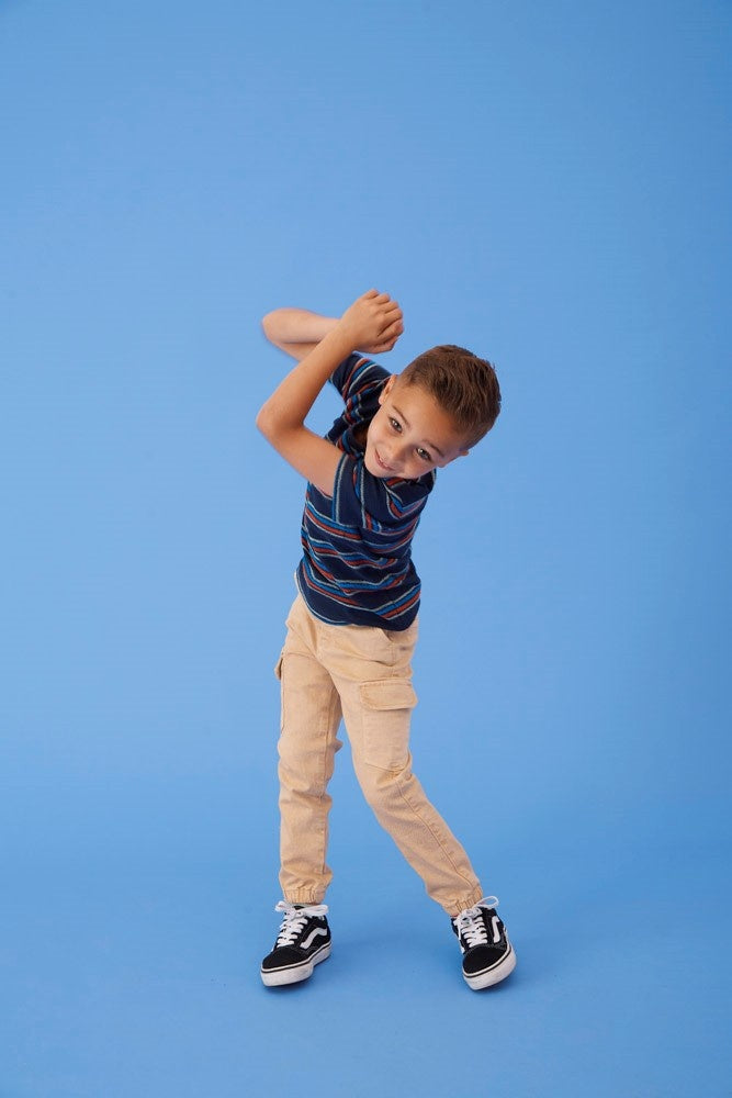 Cargo broek Zand - Summer Denims