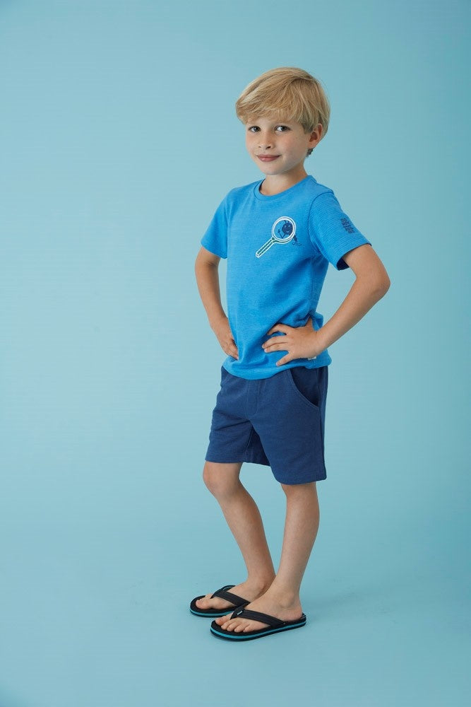 T - shirt Blauw - Explore More