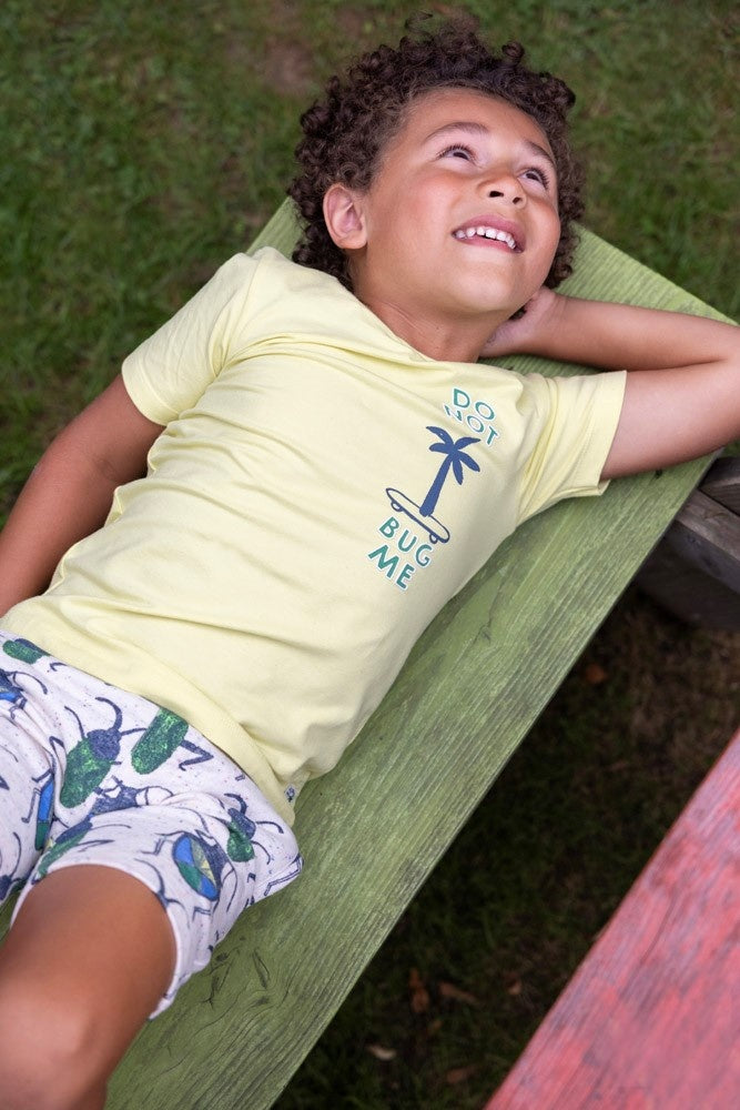 T - shirt Geel - Explore More