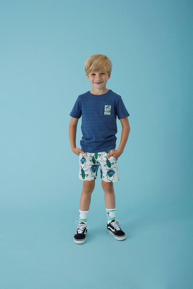 Short Offwhite melange - Explore More