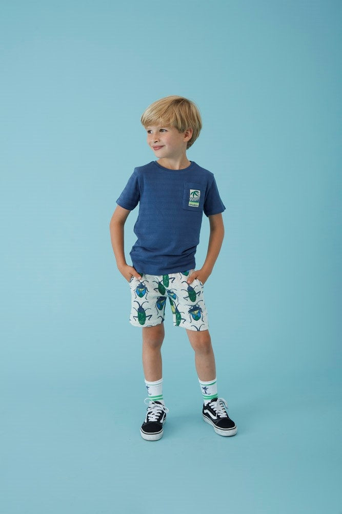 Short Offwhite melange - Explore More