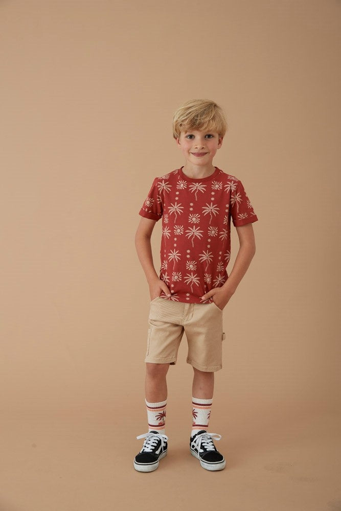 T - shirt Brique - Happy Rio