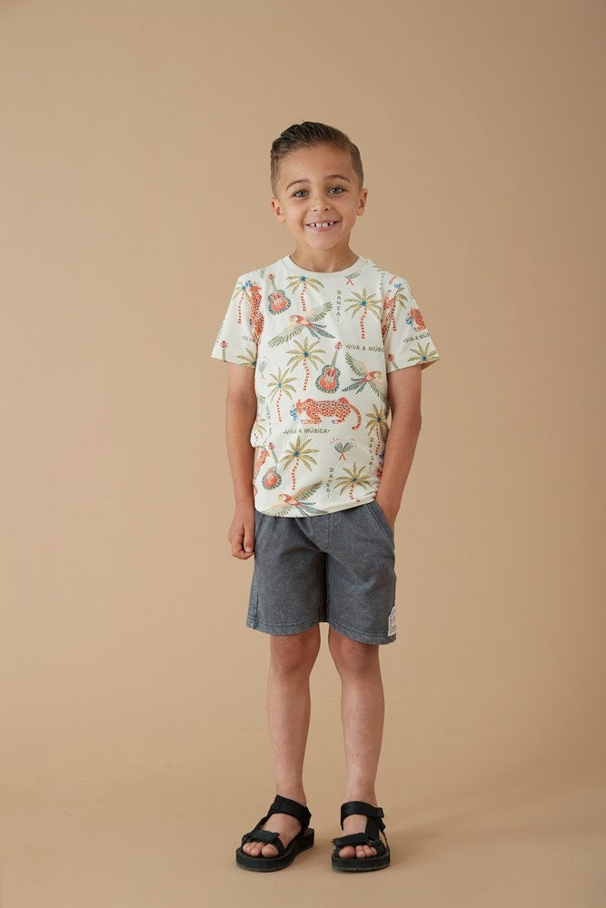 Short Antraciet - Happy Rio